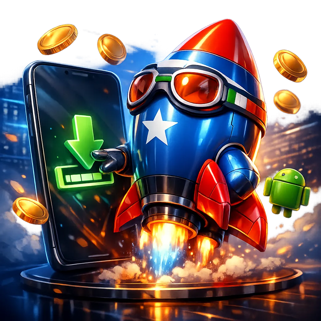 3D promo scene featuring Mostbet AZ mascot interacting with casino elements, conveying brand identity and section topic.